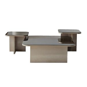 Sada 3 ks konferenčních stolků Jazz šedá vyobraziť