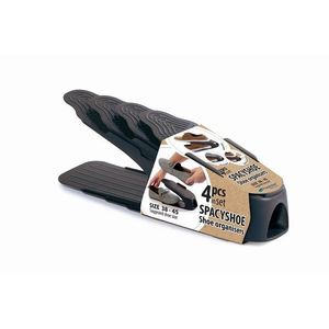 Sada 4 ks organizérů na boty SHOES antracit vyobraziť