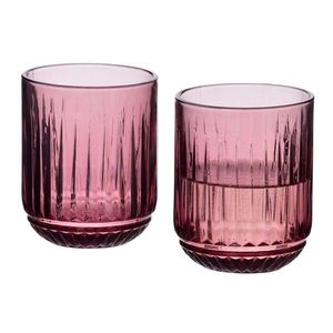 Sada 4 ks sklenic ELISE 260 ml fialová vyobraziť