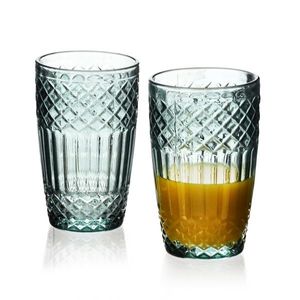 Sada 4 ks sklenic ELLA 370 ml zelená vyobraziť