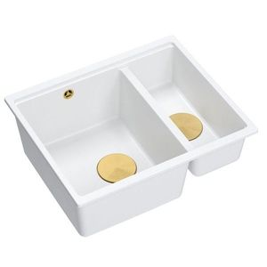 Quadron Quadron - Granitový drez Logan 150 White Meď HCQL5646U1-C1_U vyobraziť