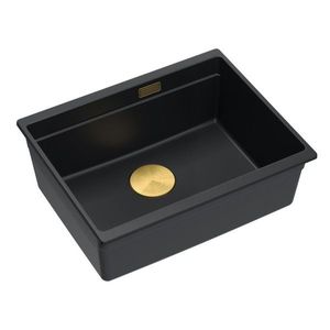 Quadron Quadron - Granitový drez Logan 100 Black Čierny HQJ6045U7_BLM_U vyobraziť