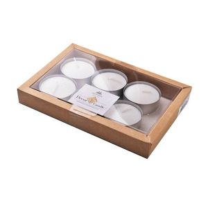 Sada čajových svíček MAX 6 ks bílá vyobraziť