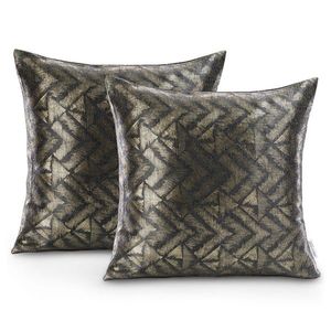 Sada dvoch obliečok na vankúš AmeliaHome Glamour Navia tmavošedá vyobraziť