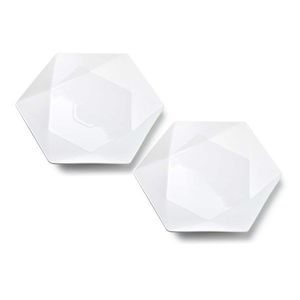 Sada jedálenských tanierov RALPH 2 ks biela vyobraziť