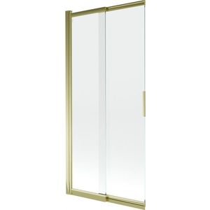 MEXEN - Fox 2-krídla posuvná vaňová zástena 85 x 150, transparent, zlatá 891-085-002-50-00 vyobraziť