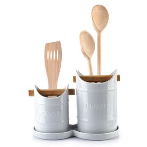 Sada stojanov na kuchynské náčinie Modern Life 24, 5 cm biela vyobraziť