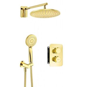 DEANTE DEANTE - Therm zlato - Sprchový set pod omietku, s termostatickou BOX BXYZGEBT vyobraziť