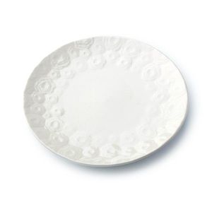 Sada tanierov ROSE 21 cm biela vyobraziť