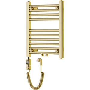 MEXEN/S - Mars radiátor + vykurovacia tyč 500 x 400 mm, 300 W, zlatá W110-0500-400-2300-50 vyobraziť