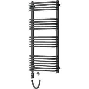 MEXEN/S - Apollo radiátor + vykurovacia tyč 1210 x 550 mm, 600 W, antracit W117-1210-550-2600-66 vyobraziť