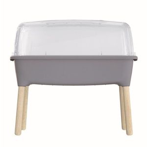 Sadbovač RESPA WOODER HIGH 78 cm šedý kámen vyobraziť