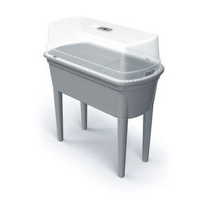 Sadbovač s víkem BOTANICE 77, 5 cm šedý vyobraziť