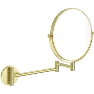 DEANTE - Okrúhle brúsené zlaté kozmetické zrkadlo, na predlžovacom ramene ADR_R811 vyobraziť