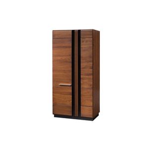 Šatní skříň Porti 70 95 cm z masivu dub antický vyobraziť