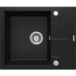DEANTE DEANTE - Andante čierna - Granitový drez s odkvapkávačom ZQN_N11A vyobraziť