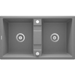 DEANTE DEANTE - Eridan šedá metalic - Granitový drez, 2 - bowl ZQE_S203 vyobraziť