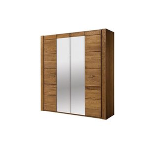 Šatní skříň Velvet II 77 205 cm z masivu dub Rustikal vyobraziť