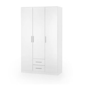Šatníková skriňa Lima3 biela vyobraziť
