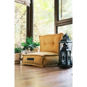 Sedací vak ve tvaru křesla Omi hořčicově žlutý vyobraziť