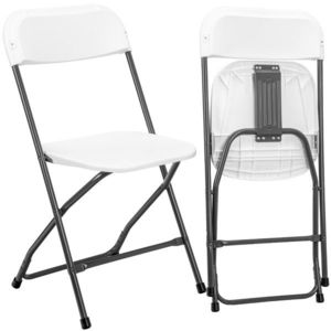 Skládací cateringová židle Simplo bílá vyobraziť