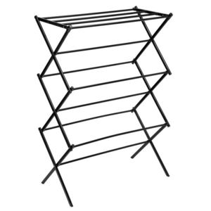Skládací sušák na prádlo Hestia černý vyobraziť