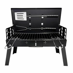 Skládací turistický gril BBQ1009 černý vyobraziť