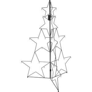 Skládací vánoční stromeček Tressia 110 cm černý vyobraziť