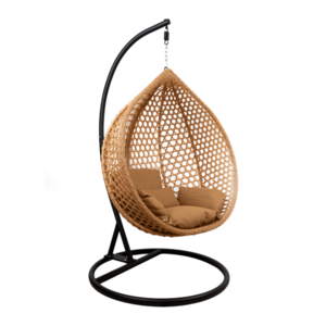 Skládací závěsné houpací křeslo Houseland Bliss XL béžové vyobraziť