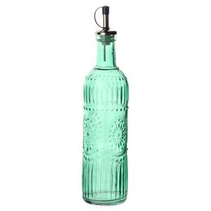 Skleněná láhev na olej ESSENZA 510 ml zelená vyobraziť
