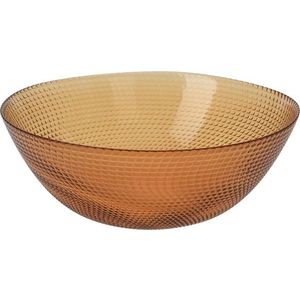 Skleněná mísa BURRITON 24 cm cihlová vyobraziť