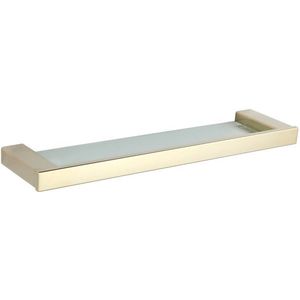 Sklenená polica MEXEN PAVO zlatá vyobraziť