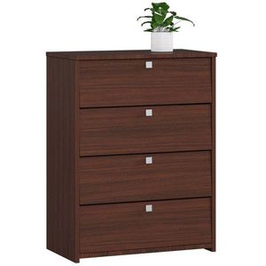 Skriňa na topánky Marienne 60 cm - 4 dvierka wenge vyobraziť