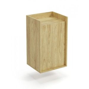 Skrinka MOBIUS 1D prírodný orech vyobraziť