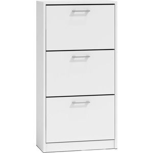 Skrinka na topánky PAULA biela vyobraziť