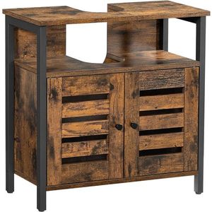 Skříňka pod umyvadlo Vasagle Juka hnědá vyobraziť