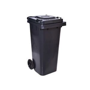 Smetiak na odpady 120 L - čierny vyobraziť