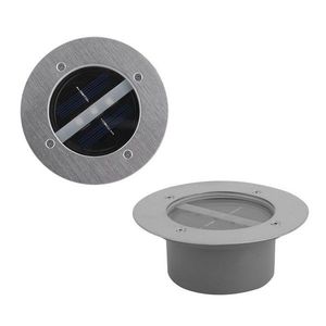 Solární LED lampa Berny 12 cm stříbrná vyobraziť