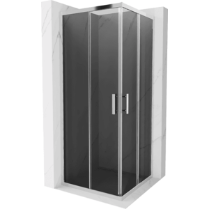 Sprchová kabína MEXEN RIO 80 x 80 cm sivá vyobraziť
