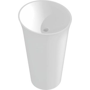 MEXEN - Nilda Voľne stojace umývadlo z liateho mramoru 52 x 52, biela mat 26555200 vyobraziť