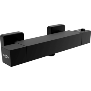 Sprchová termostatická batéria MEXEN CUBE čierna vyobraziť