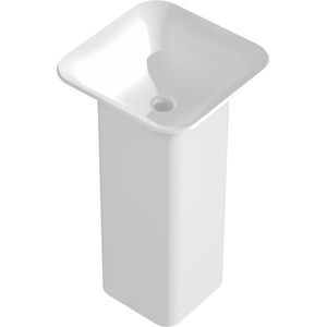 MEXEN - Ria Voľne stojace umývadlo z liateho mramoru 45 x 45, biela mat 26584500 vyobraziť