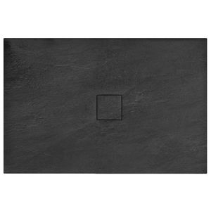 Sprchová vanička Rea Stone 90x120 cm čierna vyobraziť