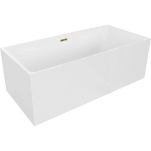 MEXEN/S - Nita vaňa voľne stojaca 170 x 80, biela, sifón a prepad zlatá 52091708000-50 vyobraziť