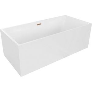 MEXEN/S - Nita vaňa voľne stojaca 170 x 80, biela, sifón a prepad ružové zlato 52091708000-60 vyobraziť