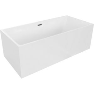 MEXEN/S - Nita vaňa voľne stojaca 170 x 80, biela, sifón a prepad grafit kartáčovaná 52091708000-66 vyobraziť