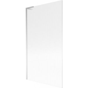 MEXEN/S - Next L vaňová zástena FIX 100 x 150, prúžky, chróm 895-100-000-03-09-01 vyobraziť