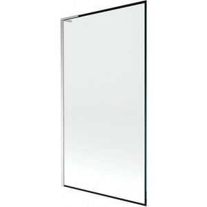 MEXEN/S - Next L vaňová zástena FIX 100 x 150, čierna vzor, chróm 895-100-000-03-70-01 vyobraziť