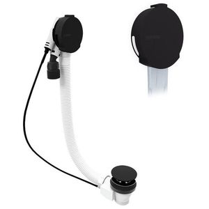 POLYSAN - Vaňová súprava s napúšťaním, bovden, dĺžka 800, zátka 72, čierna mat 71853.21 vyobraziť