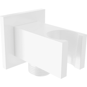 Sprchový držiak s vývodom MEXEN CUBE LYLA biely vyobraziť